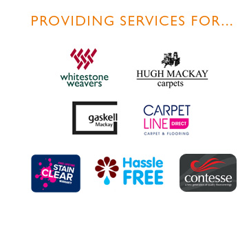 Companies we provide services for...